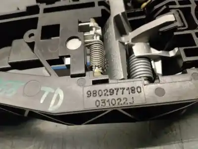 Автозапчасти б/у задняя правая наружная ручка за peugeot 208 ii (ub_, up_, uw_, uj_) 1.2 puretech 100 ссылки oem iam 9802977180  