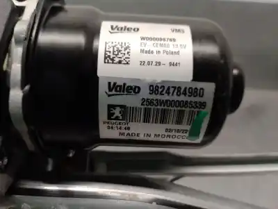 Автозапчасти б/у мотор переднего стеклоочистителя за peugeot 208 ii (ub_, up_, uw_, uj_) 1.2 puretech 100 ссылки oem iam 9824784980 w000096769 valeo 9824784980