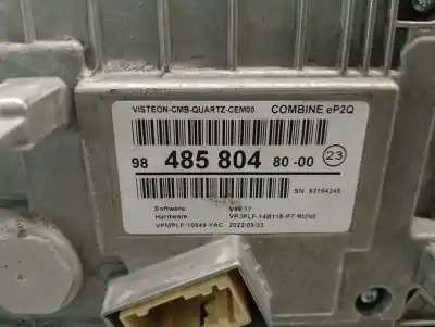 Автозапчастина б/у панель інструментів для peugeot 208 ii (ub_, up_, uw_, uj_) 1.2 puretech 100 посилання на oem iam 9848580480  9842710180