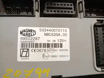 Second-hand car spare part electronic module for iveco daily iv furgón 35c12 v, 35c12 v/p, 35s12 v, 35s12 v/p oem iam references 69502287 503440070110 magneti marelli 
