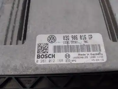 Автозапчастина б/у ебу контролер двигуна для volkswagen caddy iii monospace (2kb, 2kj, 2cb, 2cj) 2.0 sdi посилання на oem iam 03g906016gp 0281012168 bosch 
