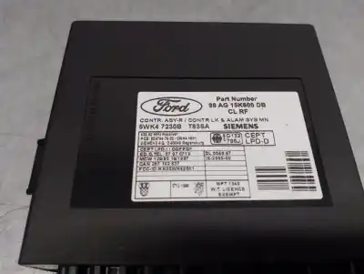 Pezzo di ricambio per auto di seconda mano quadro di chiusura per ford focus i (daw, dbw) 2.0 16v riferimenti oem iam 98ag15k600db 5wk4723b siemens 
