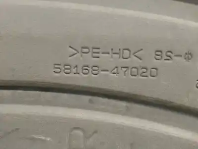 Peça sobressalente para automóvel em segunda mão cobertura / proteção do motor por toyota prius (nhw30) 1.8 16v cat referências oem iam 5816847020  5816847020