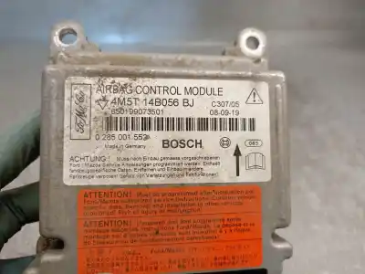 Автозапчасти б/у блок управления подушками безопасности за ford focus ii (da_, hcp, dp) 2.0 tdci ссылки oem iam 4m5t14b056bj 0285001552 bosch 