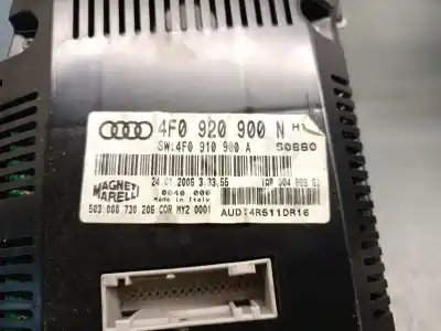 Автозапчастина б/у панель інструментів для audi a6 c6 (4f2) 2.0 tdi посилання на oem iam 4f0920900n 503000730206 magneti marelli 4f0920900n