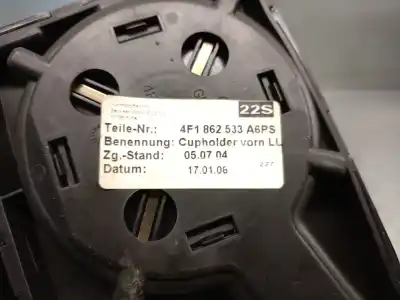 Автозапчастина б/у попільничка для audi a6 c6 (4f2) 2.0 tdi посилання на oem iam 4f1862533  4f1862533c