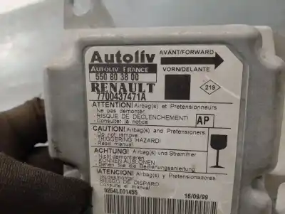 İkinci el araba yedek parçası hava yastigi kontrol ünitesi için renault megane scenic (ja0/1_) 1.9 dti (ja0n) oem iam referansları 7700437471a 550803800 autoliv 