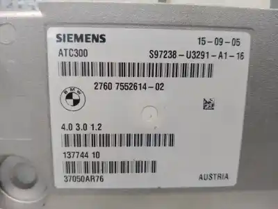 Second-hand car spare part automatic gearbox control unit for bmw 5 touring (e61) 525 xi oem iam references 27607552614 siemens s97238u3291 
