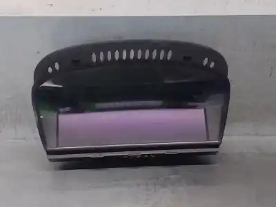 Peça sobressalente para automóvel em segunda mão display gps / multimídia por bmw 5 touring (e61) 525 xi referências oem iam 65826970343