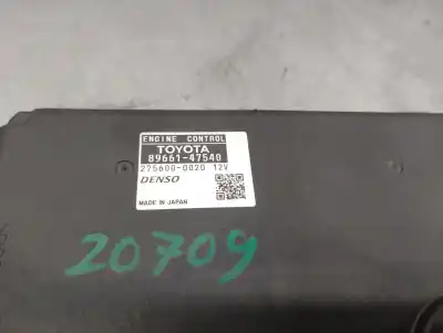 Second-hand car spare part ecu engine control for toyota prius (nhw30) 1.8 16v cat oem iam references 8966147540 2756000020 denso 