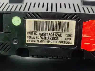 Автозапчасти б/у климат-контроль за ford focus ii (da_, hcp, dp) 1.8 tdci ссылки oem iam 7m5t18c612ad  1698890