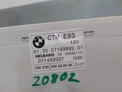 Second-hand car spare part electronic module for bmw 3 descapotable (e93) 320 i oem iam references 613507199882 55892110 helbako 