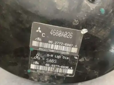 Автозапчастина б/у гальмівний серво для mitsubishi outlander ii (cw_w) 2.0 di-d (cw8w) посилання на oem iam 4680a026 06277760074 ate 4630a109