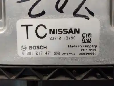 Автозапчасти б/у блок управления двигателем за infiniti fx 3.0 v6 diesel cat ссылки oem iam 237101by8c bosch 0281017471 0281017471
