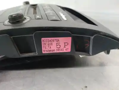 Автозапчасти б/у аудиосистема / радио cd за mitsubishi outlander ii (cw_w) 2.0 di-d (cw8w) ссылки oem iam 8002a067xa 3854047 visteon 8002a067xa