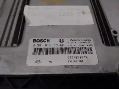 Автозапчастина б/у ебу контролер двигуна для renault scénic iii (jz0/1_) 1.6 dci (jz00, jz12) посилання на oem iam 237101074r 0281018659 bosh 
