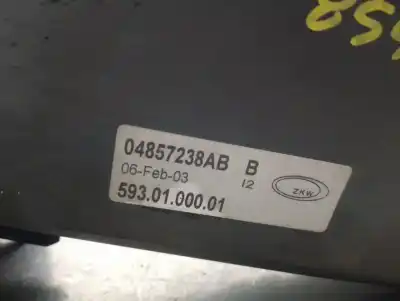 Автозапчасти б/у правая противотуманная фара за chrysler voyager iv (rg, rs) 2.5 crd ссылки oem iam 04857238ab 5930100001 
