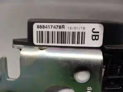 Peça sobressalente para automóvel em segunda mão cinto de segurança traseiro esquerdo por renault megane iii fastback (bz0/1_, b3_) 1.2 tce (bz16, bz28) referências oem iam 888417478r  888417478r