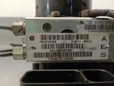 Second-hand car spare part abs for chrysler voyager iv (rg, rs) 2.5 crd oem iam references p04721427ak 25020409524 ate 5018252aa