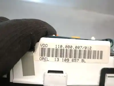 Second-hand car spare part dashboard for opel omega b (v94) 2.5 dti (f69, m69, p69) oem iam references 13109657 110080007 vdo 1256213