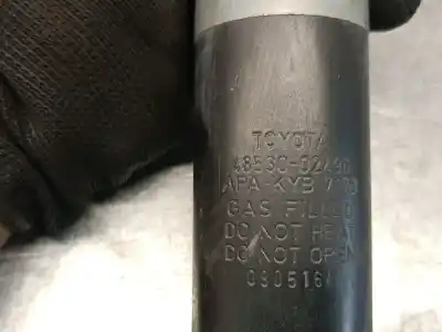 Peça sobressalente para automóvel em segunda mão amortecedor traseiro esquerdo por toyota auris (_e15_) 1.4 d-4d (nde150_) referências oem iam 4853002490  4853009r00
