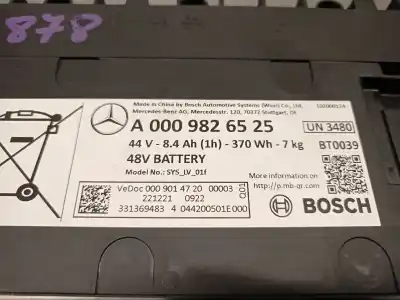 Автозапчасти б/у аккумулятор за mercedes-benz clase a (w177) a 180 (177.084) ссылки oem iam a0009826525 0009014720 bosch 