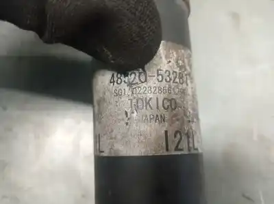 Peça sobressalente para automóvel em segunda mão amortecedor dianteiro esquerdo por lexus is 2.5 16v cat (híbrido) referências oem iam 4852053281 tokico 022328561790 4852059705