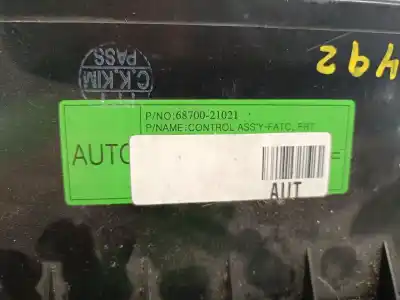 Pezzo di ricambio per auto di seconda mano controllo climatico per ssangyong rodius 2.7 turbodiesel cat riferimenti oem iam 6870021021  6870021021