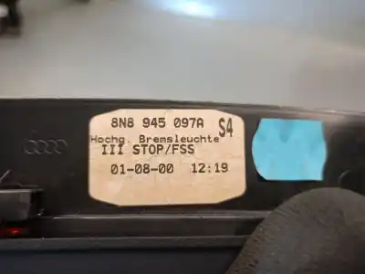 Автозапчасти б/у центральный стоп-сигнал за audi tt (8n3) 1.8 t ссылки oem iam 8n8945097a  8n8945097a