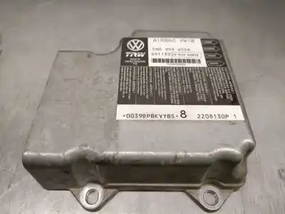 Peça sobressalente para automóvel em segunda mão Centralina De Airbag por VOLKSWAGEN PASSAT B6 (3C2) 2.0 TDI 16V Referências OEM IAM 5N0959655A 391135 TRW 