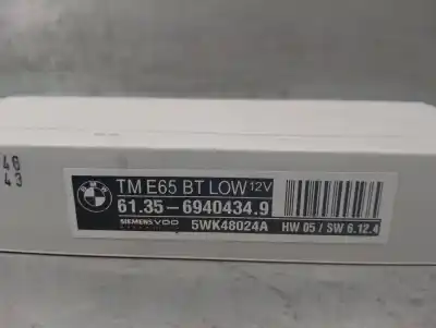 Автозапчастина б/у електронний модуль для bmw 7 (e65, e66, e67) 730 d посилання на oem iam 613569404349 siemens vdo 5wk48024a 