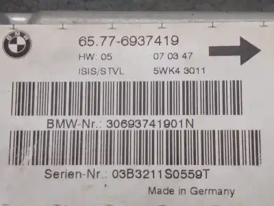Автозапчастина б/у блок управління подушками безпеки для bmw 7 (e65, e66, e67) 730 d посилання на oem iam 65776937419 stvl 5wk43011 