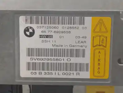 Автозапчасти б/у блок управления подушками безопасности за bmw 7 (e65, e66, e67) 730 d ссылки oem iam 65776929558 ssh sv692955801 