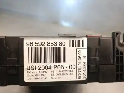 Recambio de automóvil de segunda mano de caja reles / fusibles para citroen c2 (jm_) 1.4 hdi referencias oem iam 9659285380  