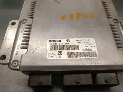 Pièce détachée automobile d'occasion calculateur moteur ecu pour citroen xsara picasso (n68) 2.0 hdi références oem iam 9658373180 0281011518 bosch 