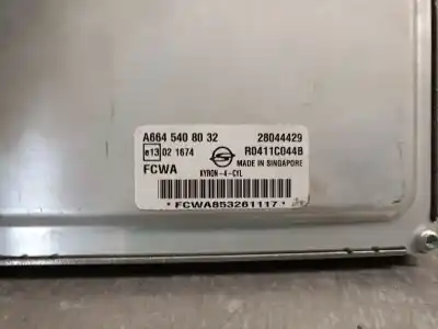 Автозапчасти б/у блок управления двигателем за ssangyong kyron 2.0 xdi 4x4 ссылки oem iam a6645408032 28044429 