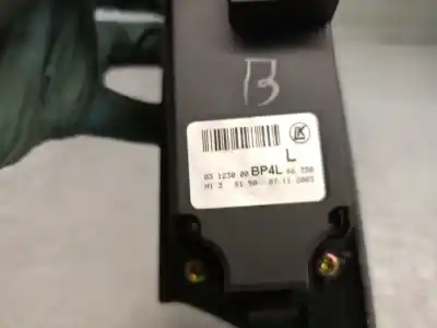 Second-hand car spare part left front power window switch for mazda 3 (bk) 1.6 di turbo oem iam references bjoe66600  bp4l66350