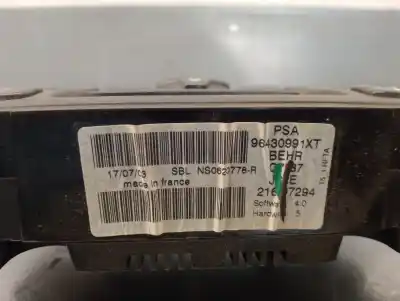 Автозапчасти б/у климат-контроль за peugeot 307 (s1) 2.0 hdi cat ссылки oem iam 96430991xt 216697294 