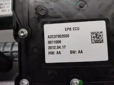 Автозапчастина б/у електричне стояночне гальмо для peugeot 508 sw i (8e_) 2.0 hdi посилання на oem iam 9801605680 a2c37903500 1607489080 Автозапчастина б/у електричне стояночне гальмо для peugeot 508 sw i (8e_) 2.0 hdi посилання на oem iam 9801605680 a2c37903500 1607489080