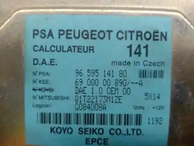 Автозапчасти б/у блок управления двигателем за citroen c2 (jm_) 1.4 hdi ссылки oem iam 9659514180 6900000890a koyo 9659514180