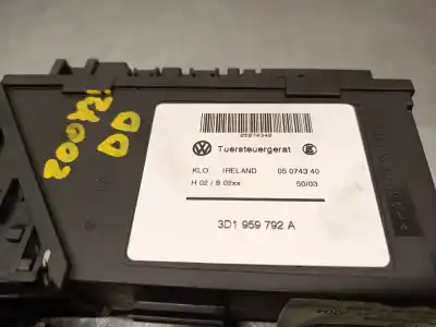 Second-hand car spare part right front window motor for volkswagen touareg (7la, 7l6, 7l7) 2.5 r5 tdi oem iam references 3d1959792  3d1959702h