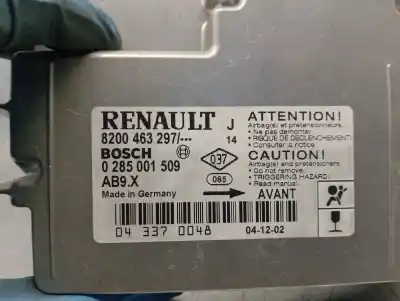 Автозапчасти б/у блок управления подушками безопасности за renault modus / grand modus (f/jp0_) 1.5 dci (fp0d, jp0d) ссылки oem iam 8200463297 0285001509 bosch 