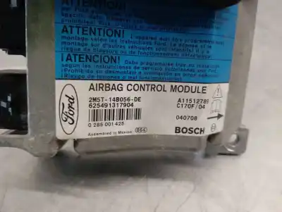 Second-hand car spare part airbag control unit for ford focus i (daw, dbw) 1.8 tdci oem iam references 2m5t14b056de  0285001425