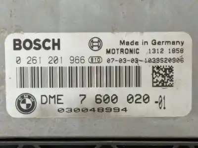 Second-hand car spare part ecu engine control for mini mini (r56) cooper oem iam references 760002001 bosch 0261201966 