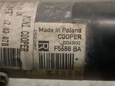 Pezzo di ricambio per auto di seconda mano ammortizzatore anteriore destro per mini mini (r56) cooper riferimenti oem iam 31316782208  31316782208