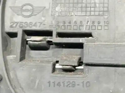 Pezzo di ricambio per auto di seconda mano griglia paraurti anteriore per mini mini (r56) cooper riferimenti oem iam 2753647 11412910 51110404124