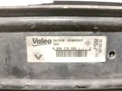 Pezzo di ricambio per auto di seconda mano intercooler per renault modus / grand modus (f/jp0_) 1.5 dci (fp0d, jp0d) riferimenti oem iam 8200170504 876893nf valeo 