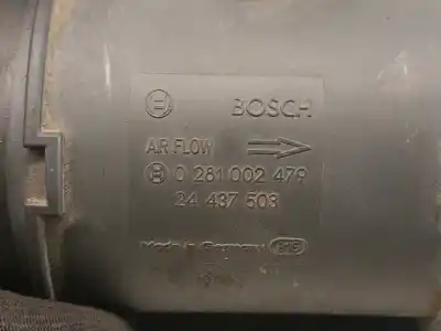 Автозапчастина б/у витратомір повітря для opel vectra c (z02) 2.0 dti 16v (f69) посилання на oem iam 24437503 0281002479 bosch 