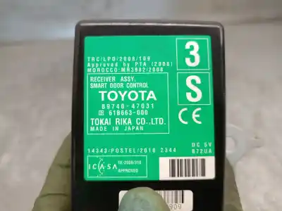 Автозапчастина б/у електронний модуль для toyota prius (_w3_) 1.8 hybrid (zvw3_) посилання на oem iam 8974047031 61b663000 