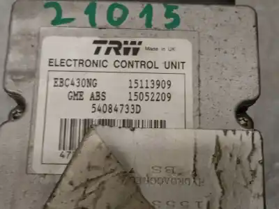 Pezzo di ricambio per auto di seconda mano abs per opel vectra c (z02) 1.9 cdti (f69) riferimenti oem iam 12773671 15052209 trw 5530113